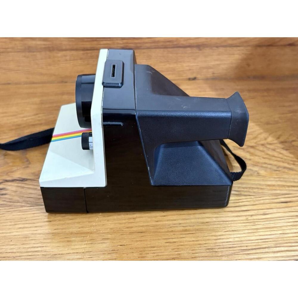 Polaroid SX-70 One Step Rainbow Untested Stripe Instant Film Land Camera Vtg - Picture 2 of 6